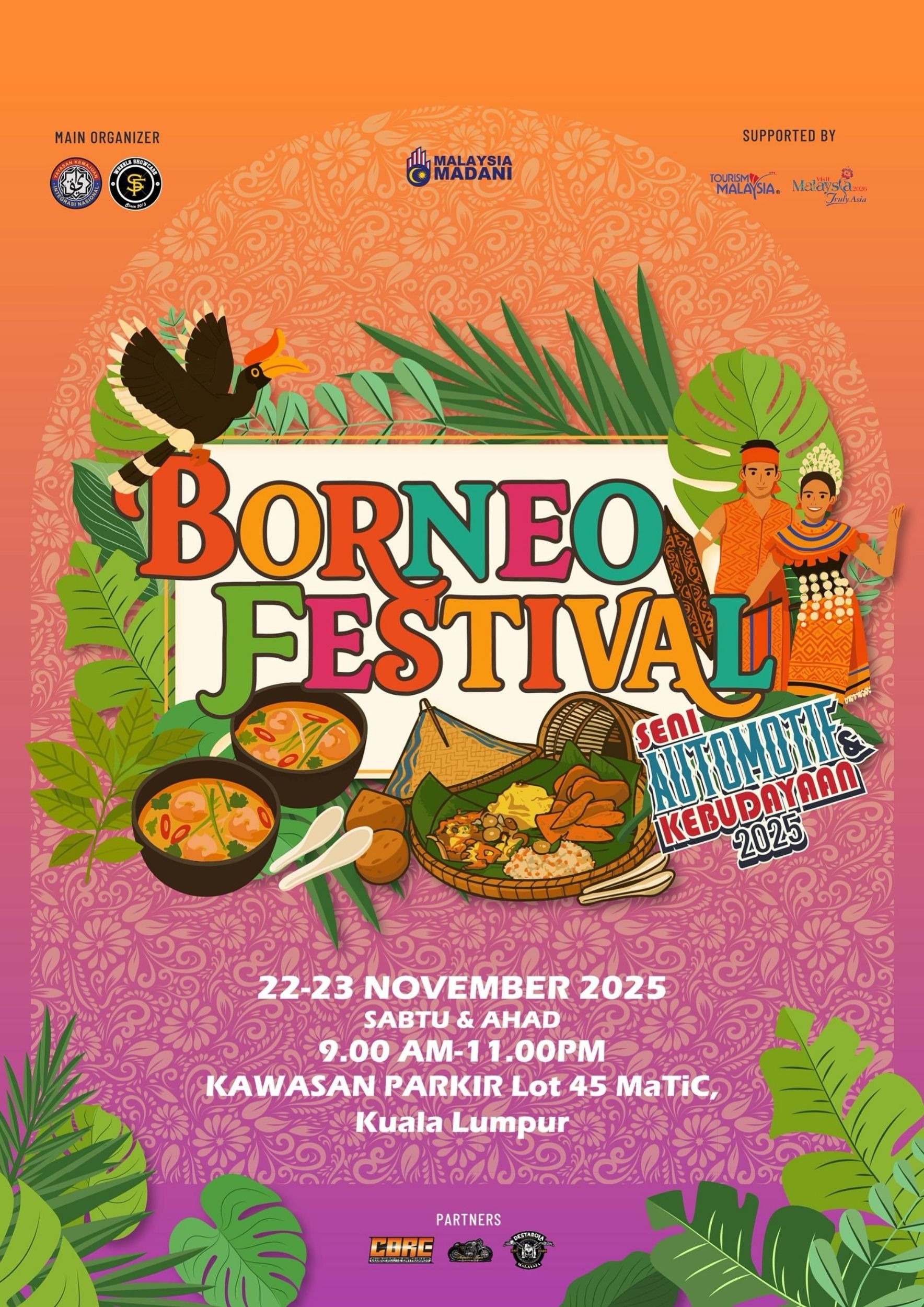 Borneo Festival (Program Seni Automotif & Kebudayaan 2025)