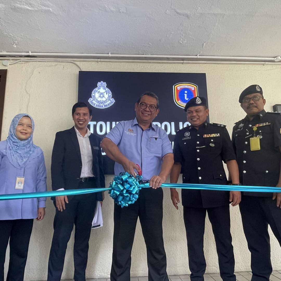 Press Conference of Tourist Police Station in MaTiC 2024