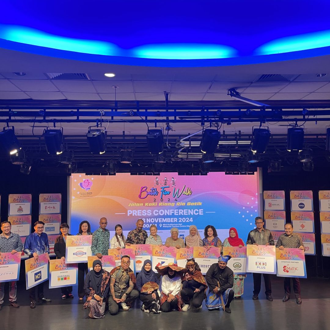 Sidang Media Batik Fun Walk 2024