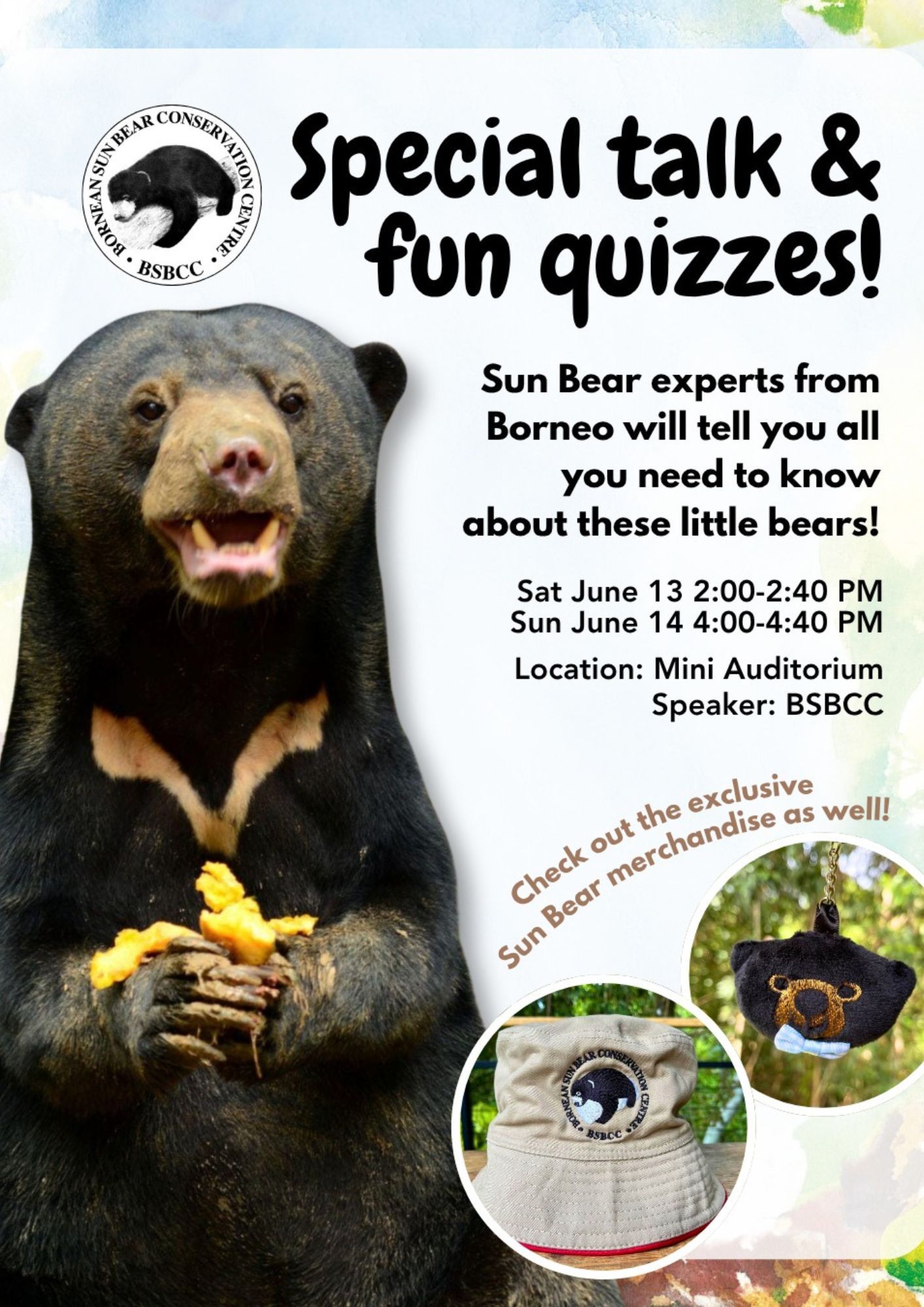 Sun Bear Talk & Quiz